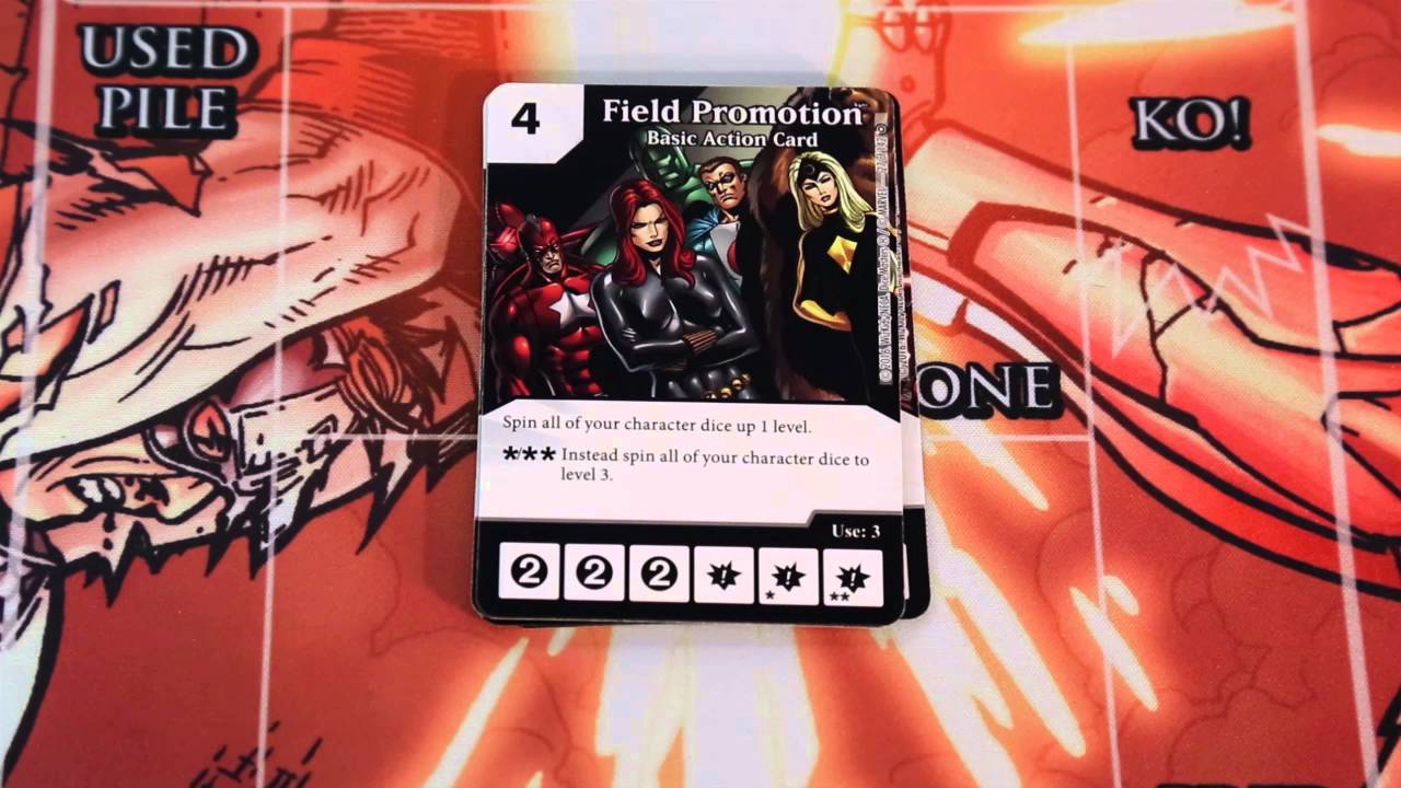 Dice Masters Marvel Civil War: Basic Actions