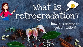 What is retrogradation? |Food science | Simplest notes 📝