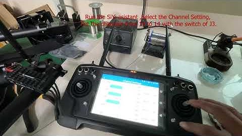 AK28 SiYi transmitter Calibrate ESC