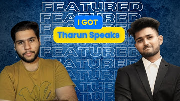 How I Got Featured In @TharunSpeaks Not Just A Video Editing Course Video