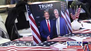 Charles Bookwalter campaigns for Trump in Iowa with congressional candidate David Pautsch