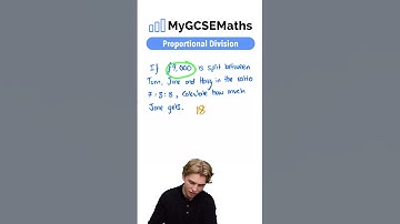 Proportional Division  | GCSE Maths 2025