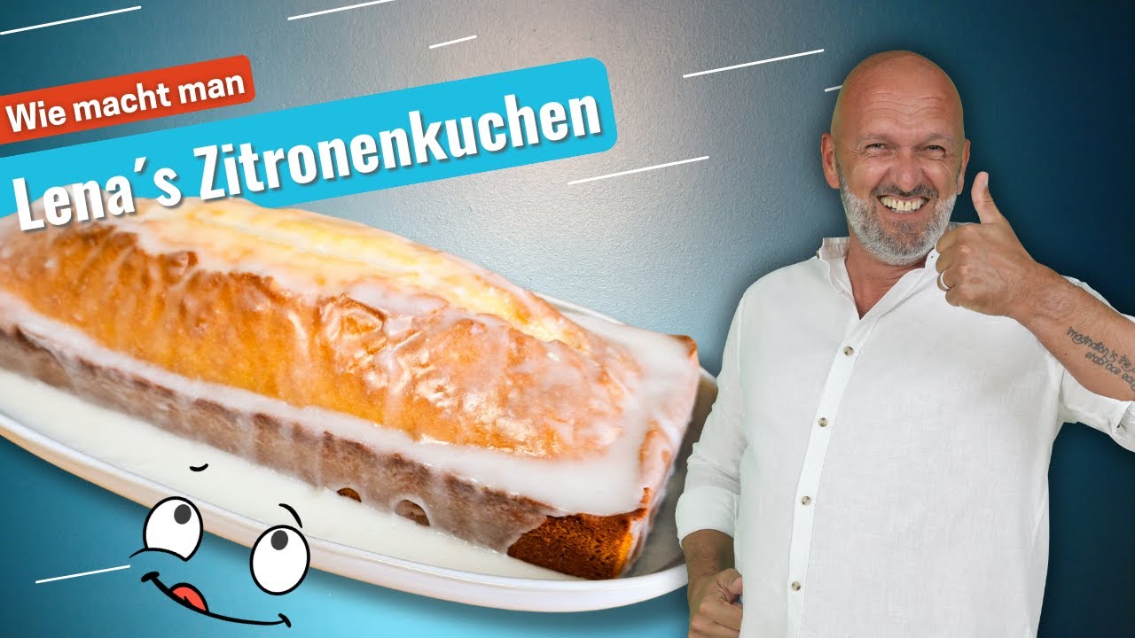 Rezept für Zitronenkuchen - saftig und lecker!