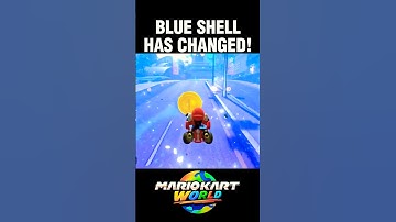 🥶NEW BLUE SHELL ANIMATION in Mario Kart World! (Nintendo Switch 2) #mariokartworld