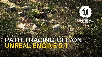 Unreal Engine 5.1 | Path tracing | On-Off