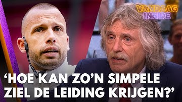 Johan Derksen over Ajax-trainer John Heitinga: 