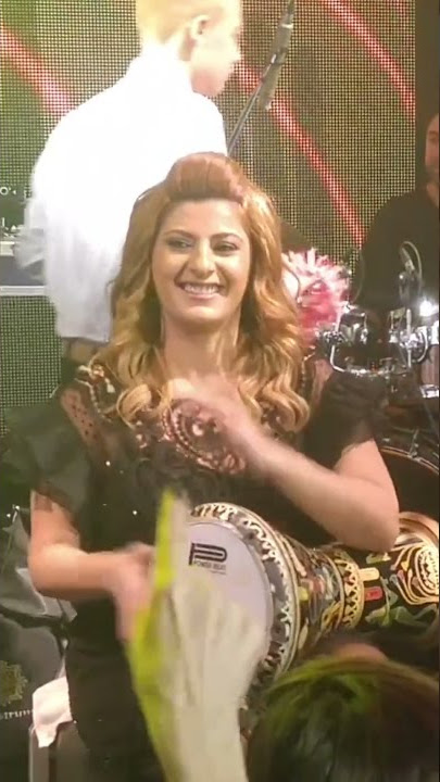 Darbuka Arabic Traditional Musical Instrument Performance by a Beautiful Woman_SHORTS
