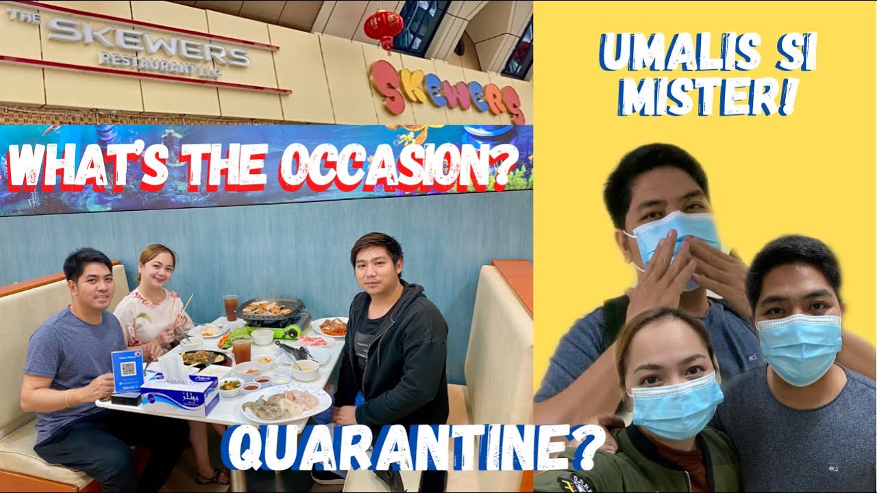 VLOG #57: My Husband Left Me on our Anniversary|Celebration before Quarantine|The Skewers Restaurant