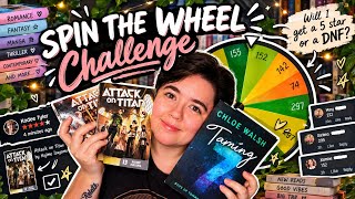 SPIN THE WHEEL READING CHALLENGE! 📚