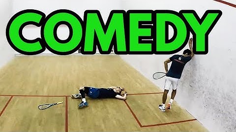 SQUASH. Nick Matthew is comedy gold | "I want to have more kids!"