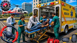 🚑 Emergency Ambulance Rush! Critical Patient Rescue - Android Gameplay screenshot 4