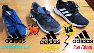 Adidas ARCHIVO, RUN FALCON, STARGON - Review