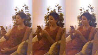 Shreya Ghoshal singing at home | Chaand Phir Nikla (Unplugged)