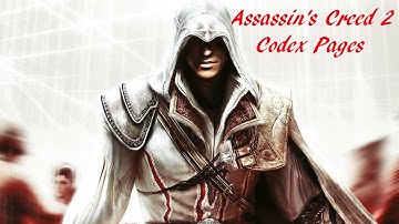 Assassins Creed 2 The Rest of the Codex Pages