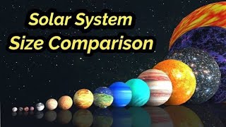 Solar System Size Comparison