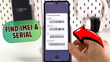 How to Find IMEI and Serial Number on Motorola Razr 50