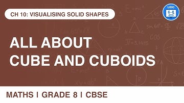 Properties of cube and cuboids | Visualizing Solid Shapes | Class 8 Math