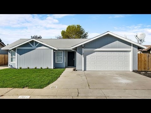 1881 Elmwood Lane, Manteca, CA home video tour