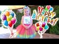 Крутое День Рождения в стиле ЕДИНОРОГ и живые ПОНИ / My little Nastya подарила куклу Baby Born игр