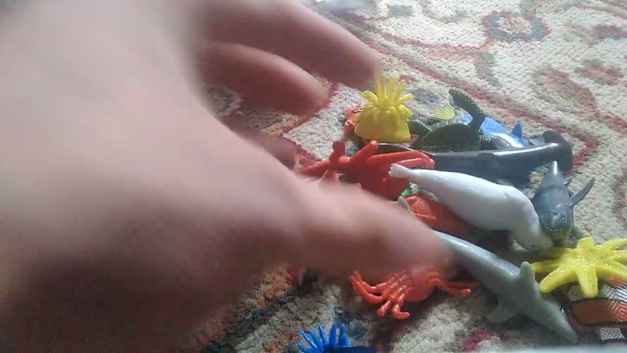 adventure force ocean animals 40piece bucket