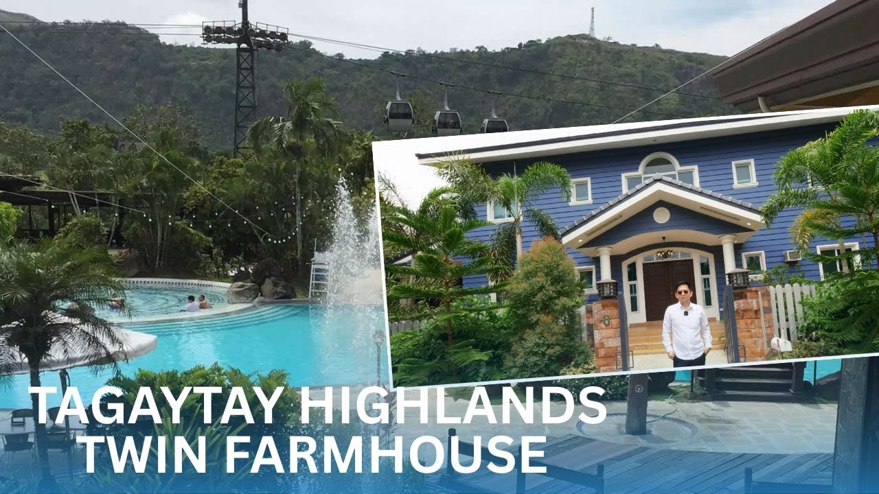 Luxury TWIN HOUSE Tour in Tagaytay Highlands 🌄 | Dream Home with a View!