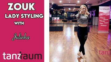 ZOUK | Bonus Lady Styling Footwork | with Julinha (english)
