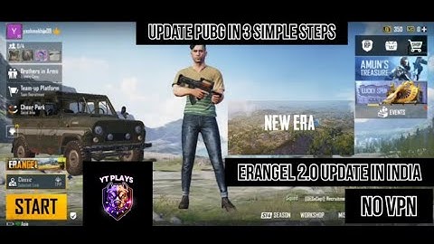 HOW TO DOWNLOAD PUBG MOBILE 1.0.0 NEW UPDATE | ERANGEL 2.0 | 3 SIMPLE STEPS | NO VPN