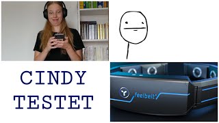 Feelbelt: Cindy testet Vibrationsgürtel 😱😝