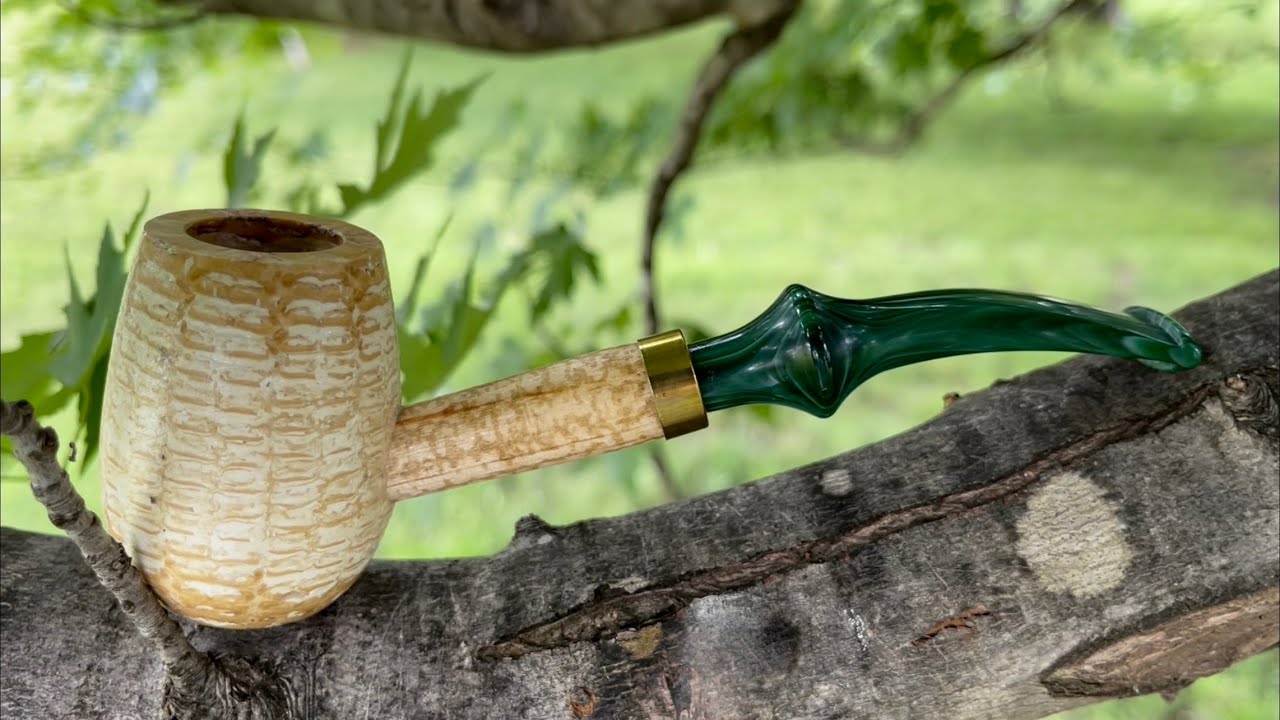 PIPE STORY Missouri Meerschaum Emerald Corn Cob YouTube