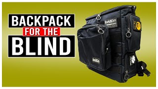 Feeldom Performance Block Backpack For The Blind And Visually Impaired!