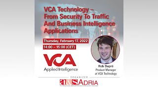 VCA Technology   From Security To Traffic And Business Intelligence Applications screenshot 3