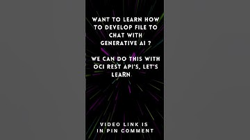 Oracle VBCS + OCI Generative AI: Upload PDF file & Get Answers (With Document Understanding)