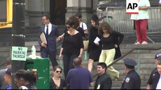 Family, 'Sopranos' co-stars attend funeral of James Gandolfini