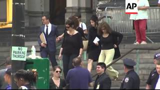 Family, Sopranos Co-Stars Attend Funeral Of James Gandolfini