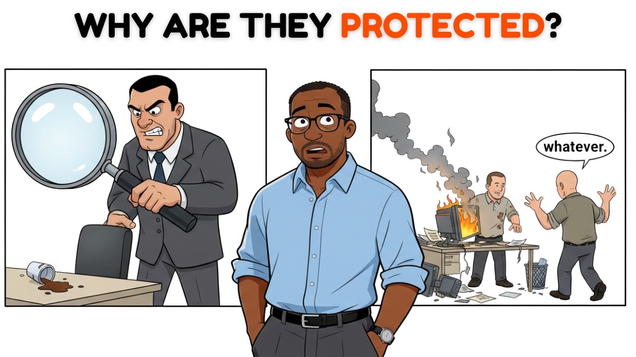 Некоторые сотрудники неприкасаемы.