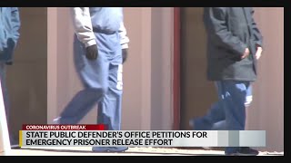 New Mexico Public Defender's Office files petition for emergency prisoner release effort
