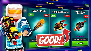 If You Like 3CAT… GET THIS WEAPON! | Trader’s Van Review Pixel Gun 3D