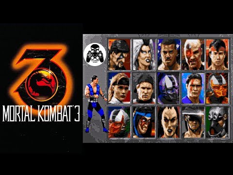 Видео: Mortal Kombat 3 SEGA/Genesis / прохождение Sub-Zero [60fps]