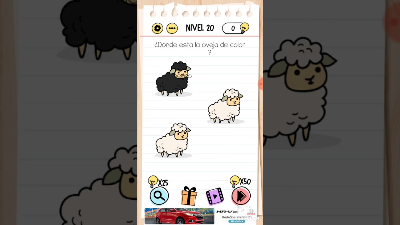 Brain test. ¿Dónde está la oveja de color negro? - YouTube