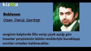 Ozan Deniz Sarıtop Hayat Dolu Sevgi Sözleri