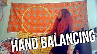 Hoop Tutorial: Hand Balancing w/ Symoné!