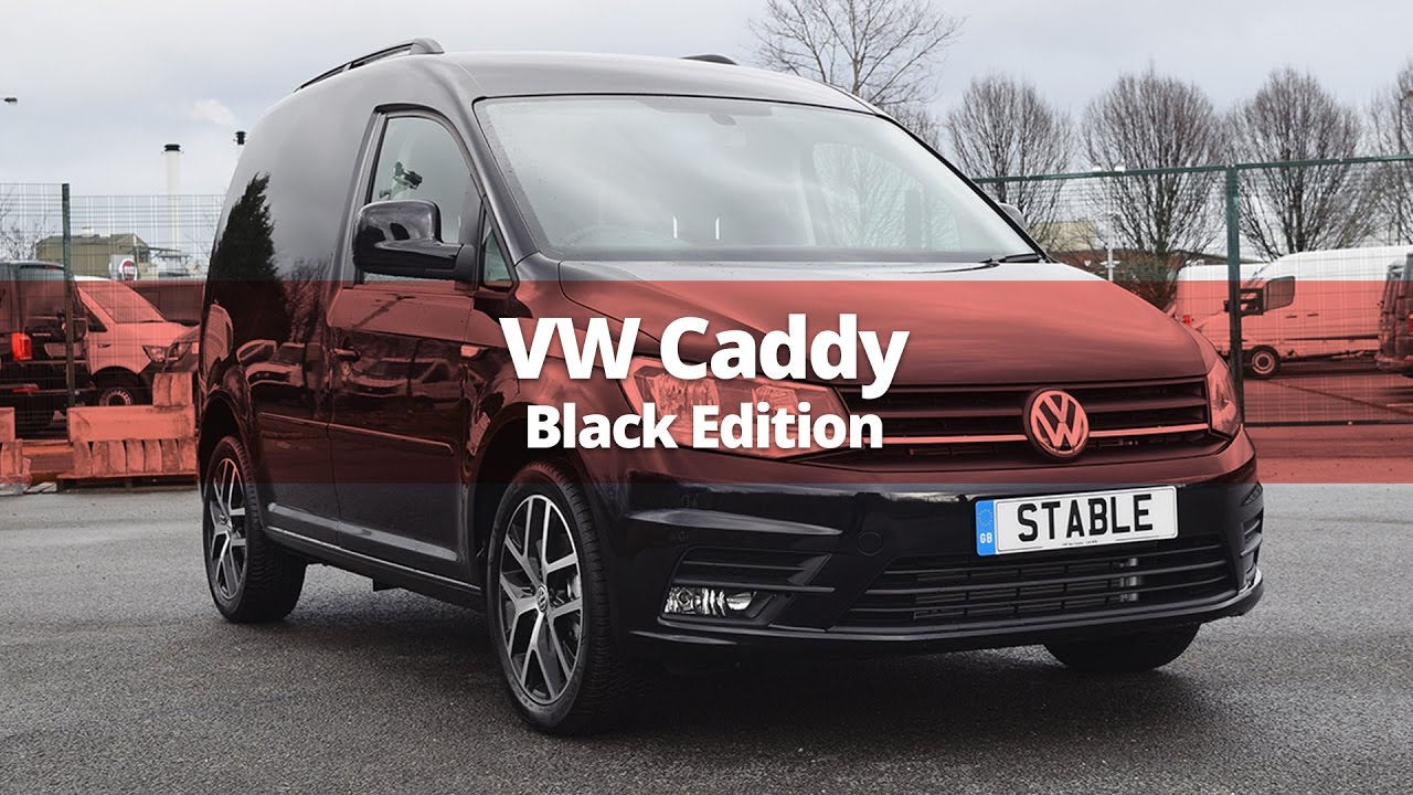 vw caddy black edition