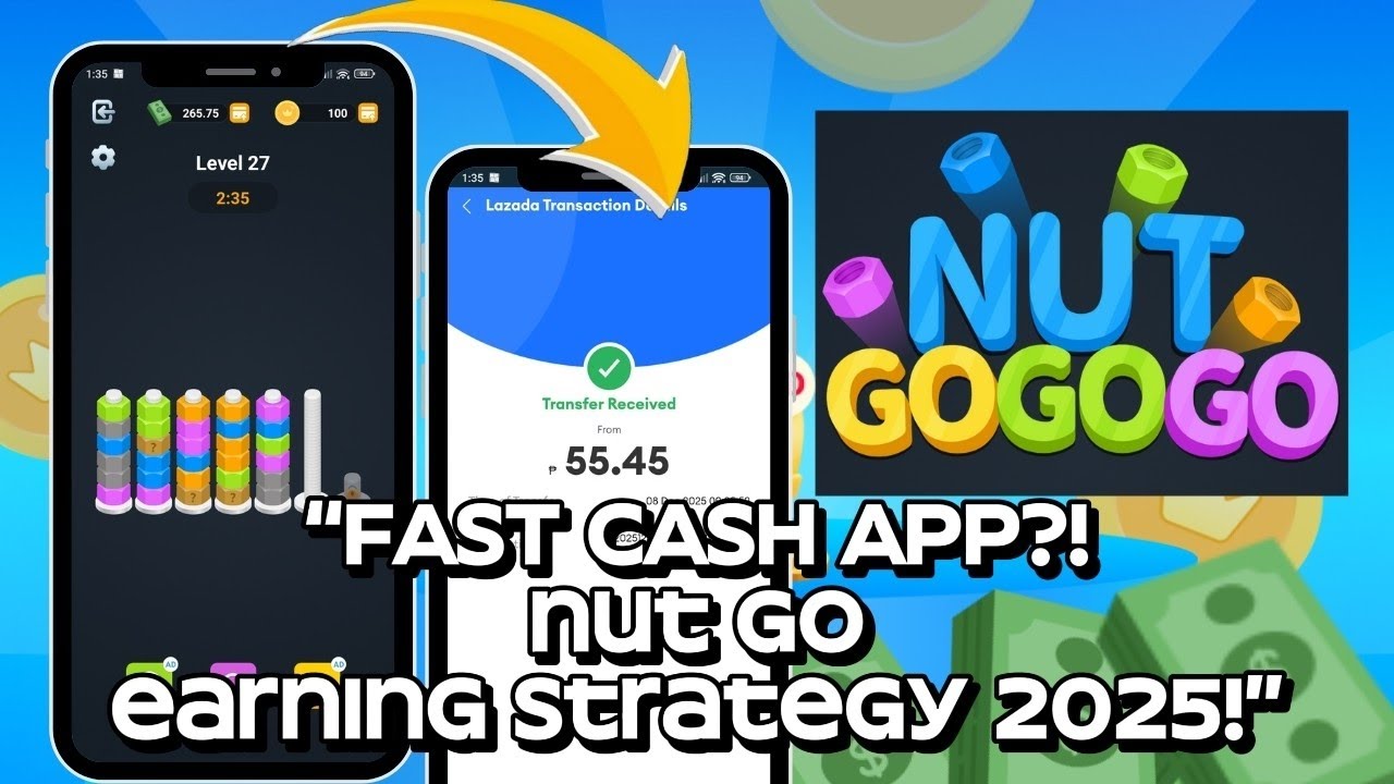 FAST CASH APP?! Nut GO Earning Strategy 2025! - YouTube