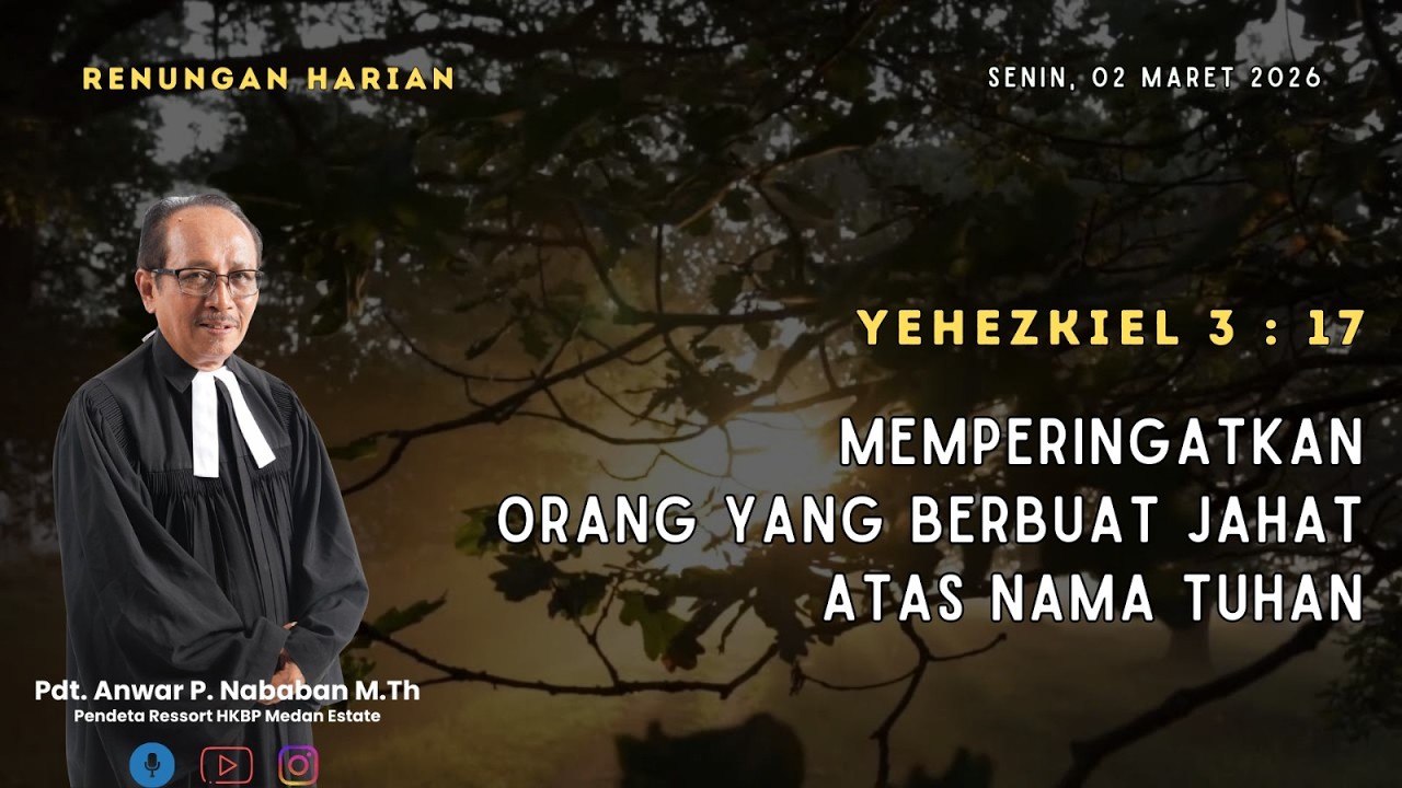 RENUNGAN HARIAN | SENIN, 02 MARET 2026