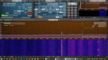 New York Air Traffic Control 3455 kHz USB Shortwave SDRplay RSP1A Receiver MLA 30 loop antenna