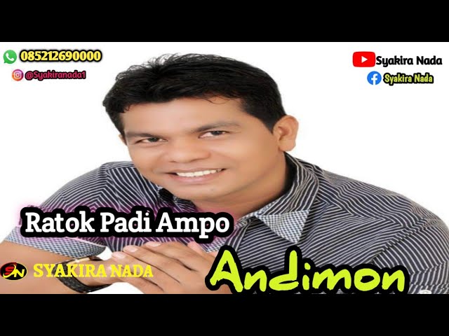 Ratok Padi Ampo  - Andimon - Arr.Eky Vhito - Syakira Nada class=