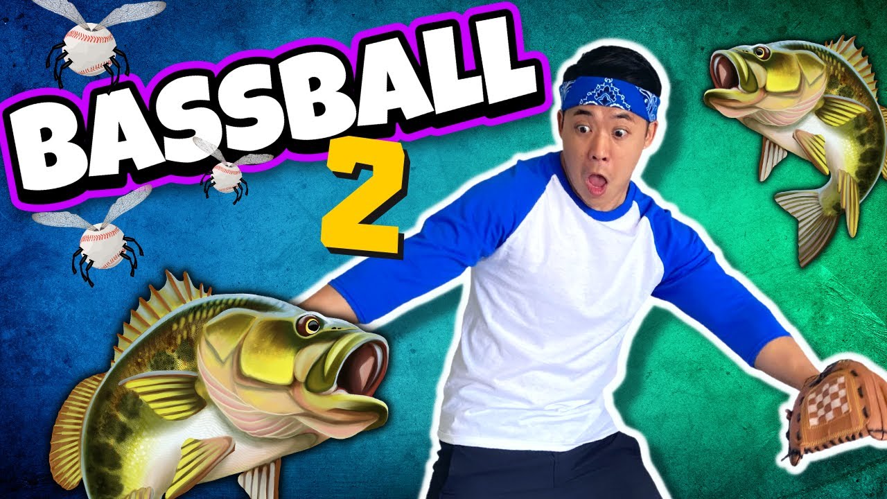 ⚾🐟 Baseball VIDEOGAME Workout | Catch BASS + Laughs from the MOJO App