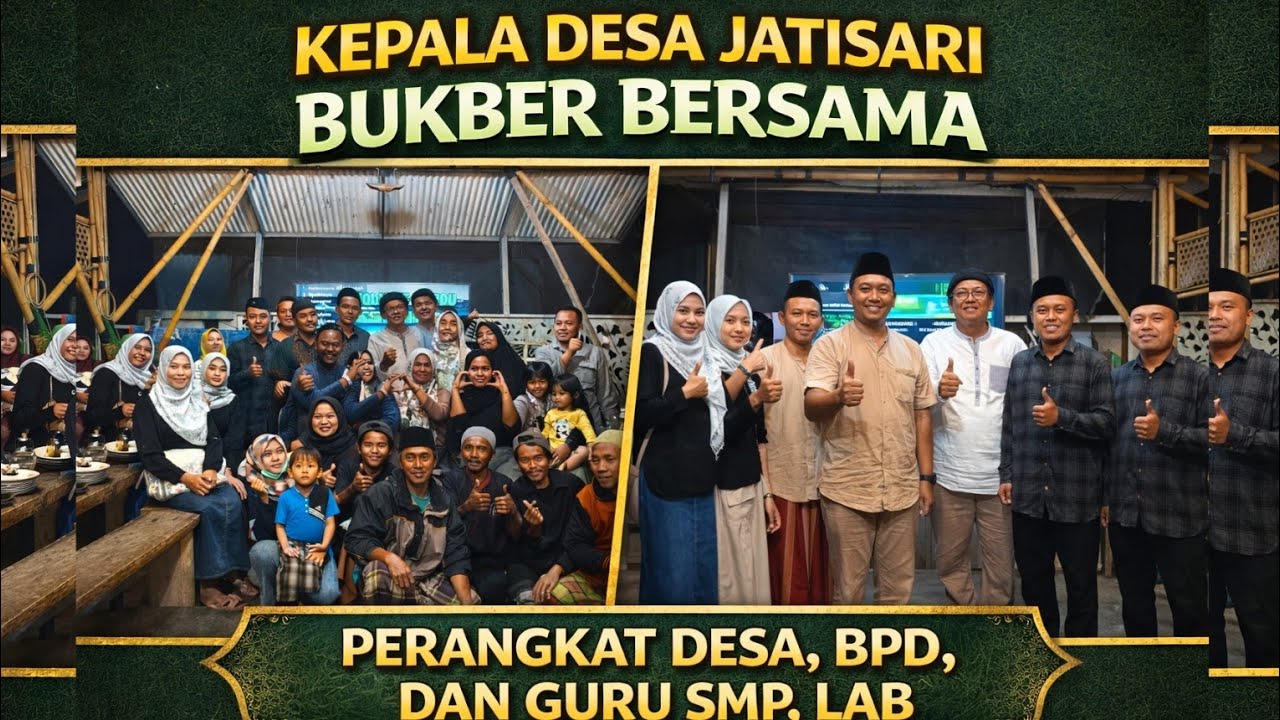 Membangun Jatisari Lebih Solid: Buka Bersama Kepala Desa dengan Perangkat, BPD, dan Guru SMP Lab