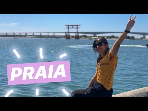 PRAIA DO JAPÃO 🇯🇵 ROLE POR SHIZUOKA ! PORTAO VEMELHO NO MEIO DA PRAIA ⛩ video phone lyrics