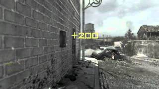 [MW3]Lucky Infected Last Second Throwing Knife WIN![HD]